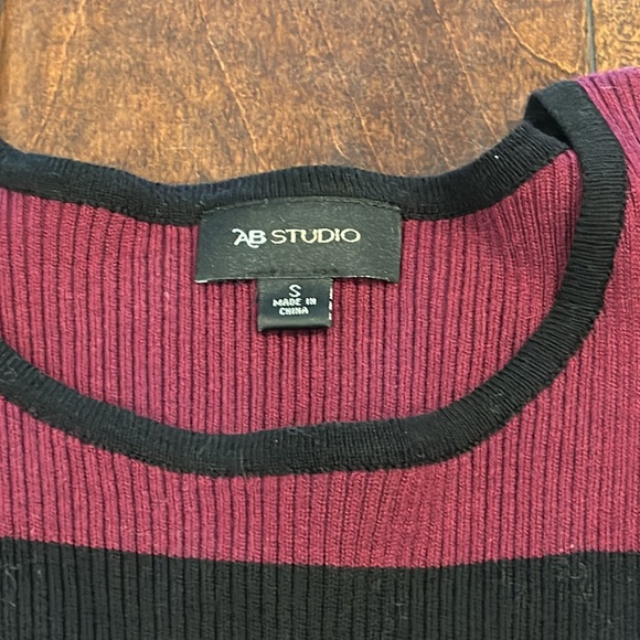 AB Studio Striped Sweater Dress - Picture 3 of 5